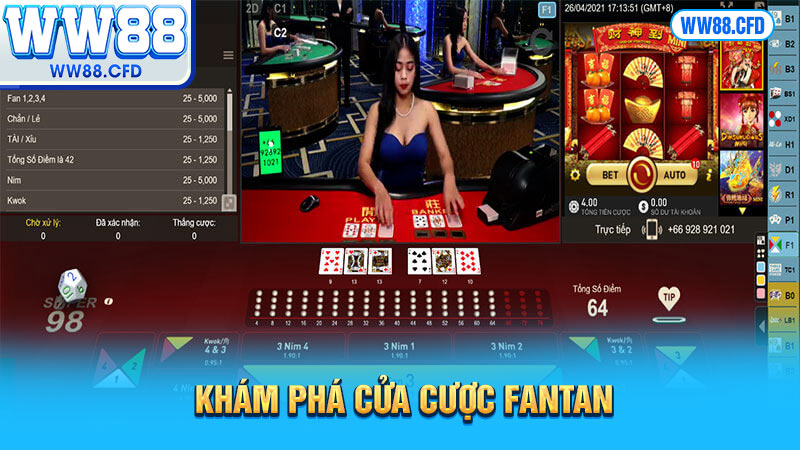 Khám phá cửa cược Fantan