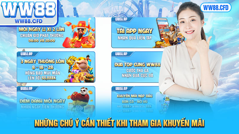 Những chú ý cần thiết khi tham gia khuyến mãi